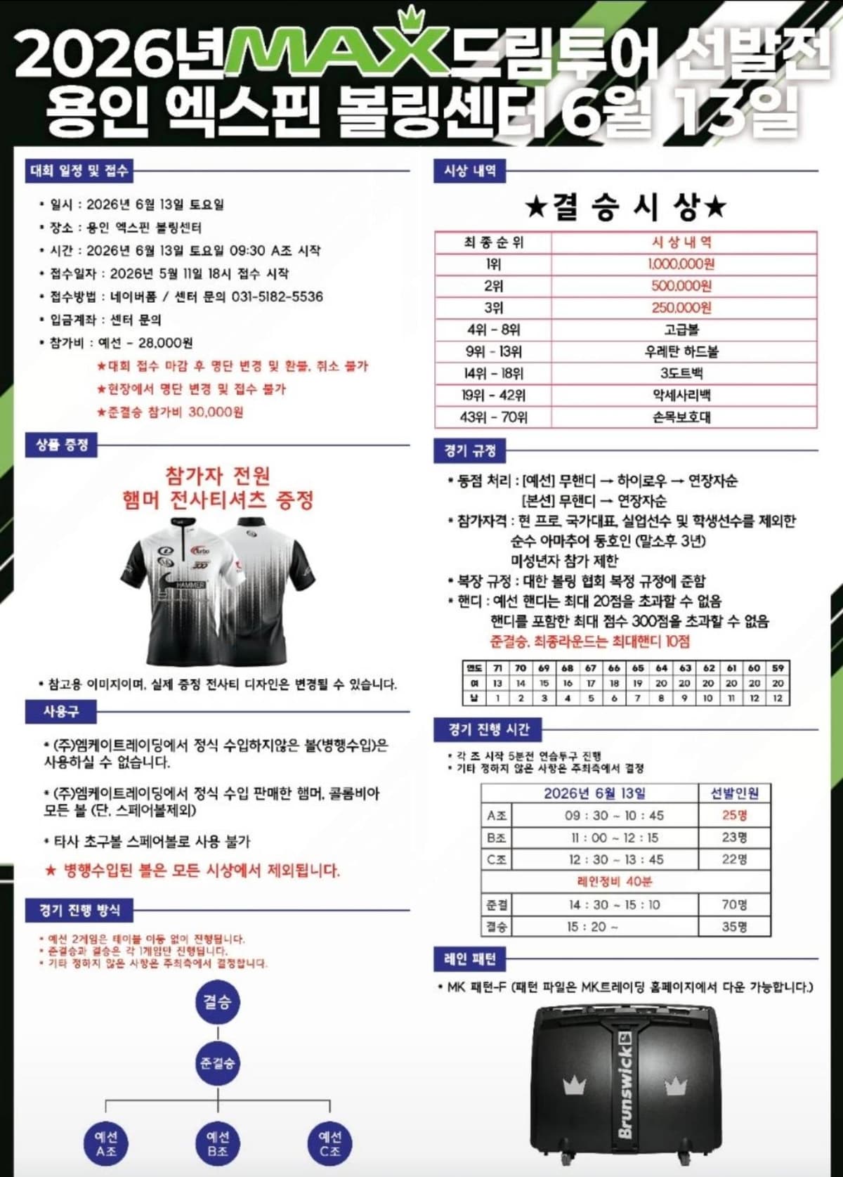 2026 MAX드림투어 선발전